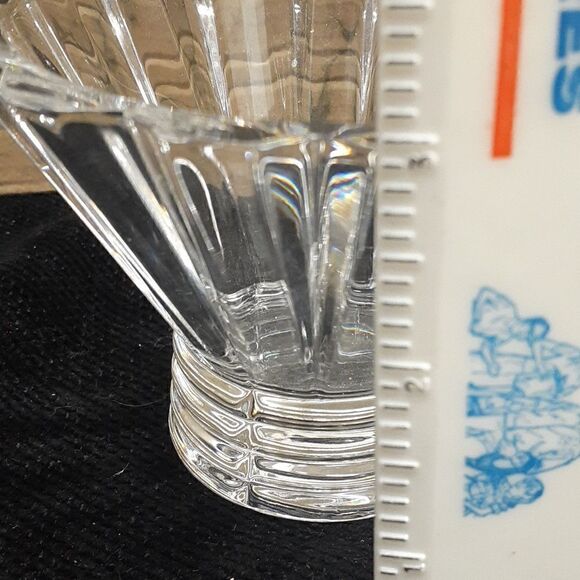 Vintage Rosenthal Studio-Linie 24% Lead Crystal Candy Nut Dish Art Deco Fan. - Picture 6 of 7